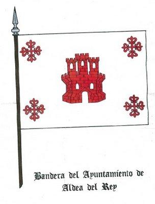 Bandera de Aldea del Rey