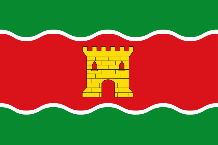 Bandera de Biescas