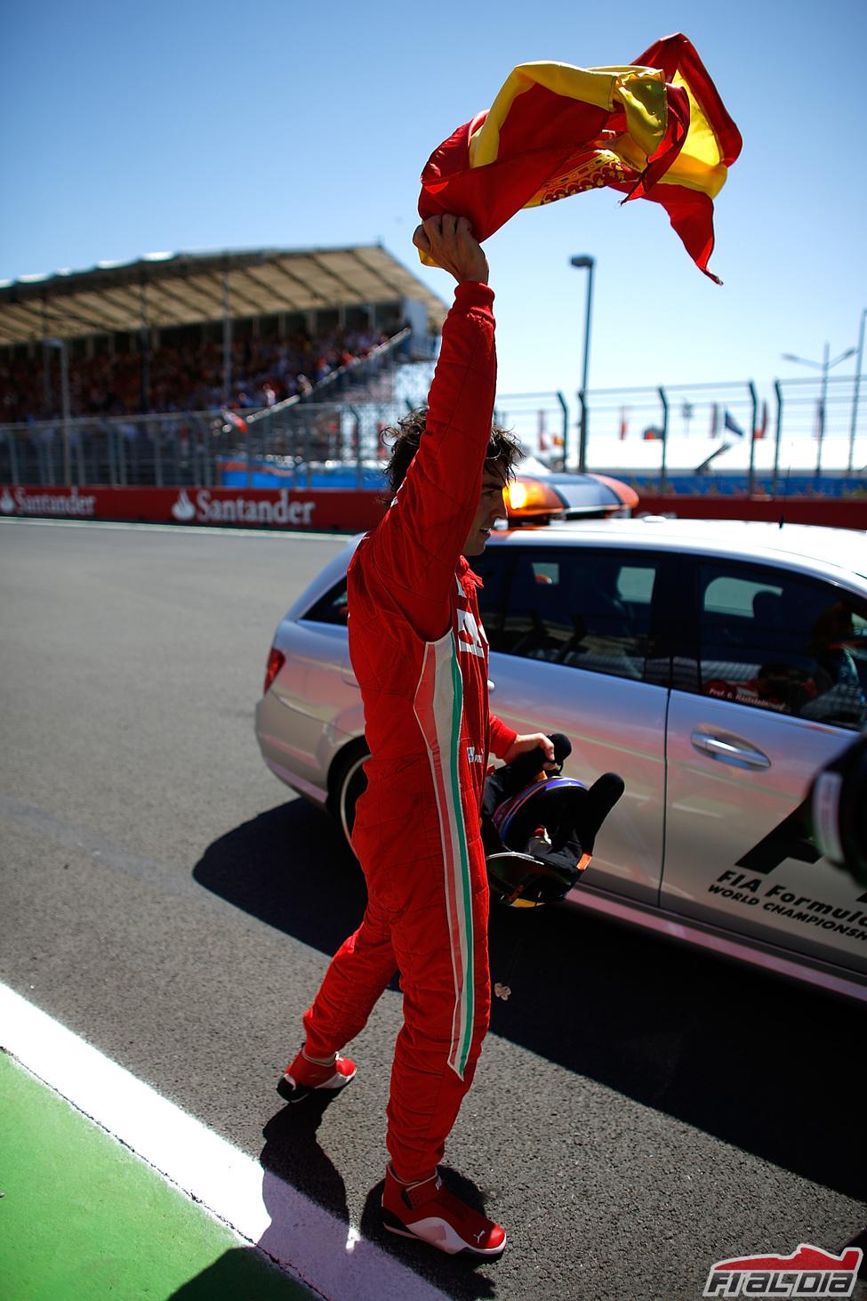 Bandera de Casas de Fernando Alonso