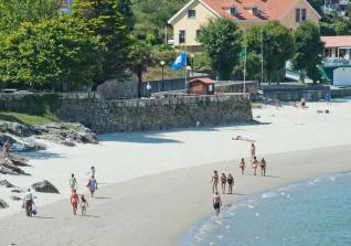 Bandera de Corcubión