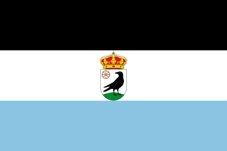 Bandera de El Cuervo