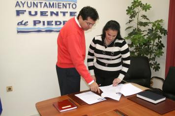 Bandera de Fuente de Piedra