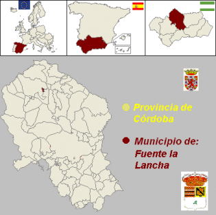 Bandera de Fuente la Lancha