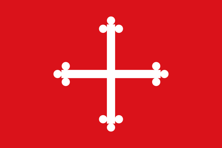 Bandera de La Bisbal d'Empordà