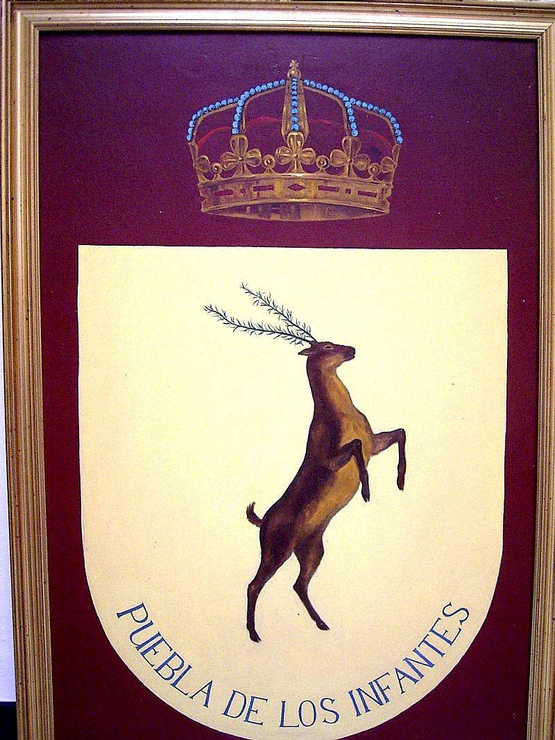 Bandera de La Puebla de los Infantes