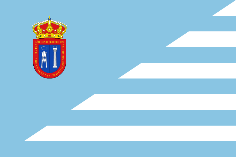 Bandera de Las Navas de la Concepción