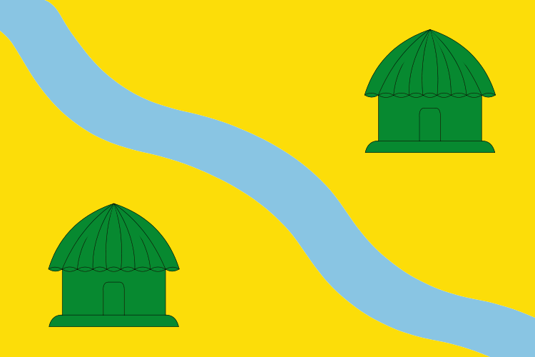 Bandera de Les Borges del Camp