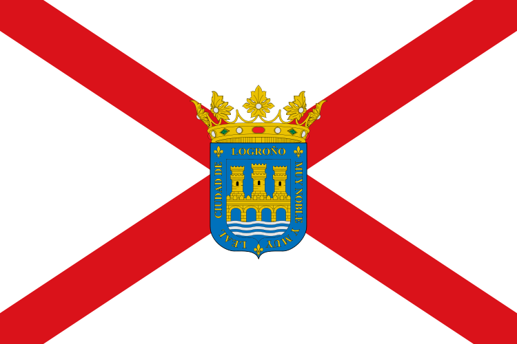 Bandera de Logroño