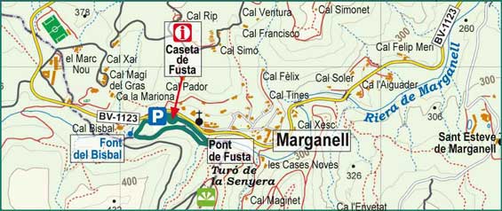 Bandera de Marganell