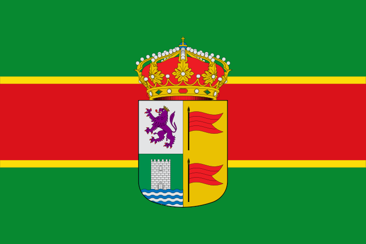 Bandera de Palacios de la Valduerna
