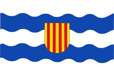 Bandera de Paracuellos de Jiloca