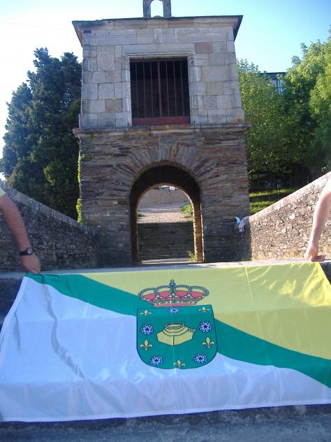 Bandera de Portomarín