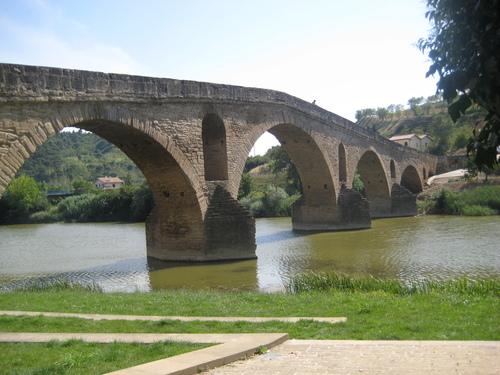 Bandera de Puente la Reina de Jaca