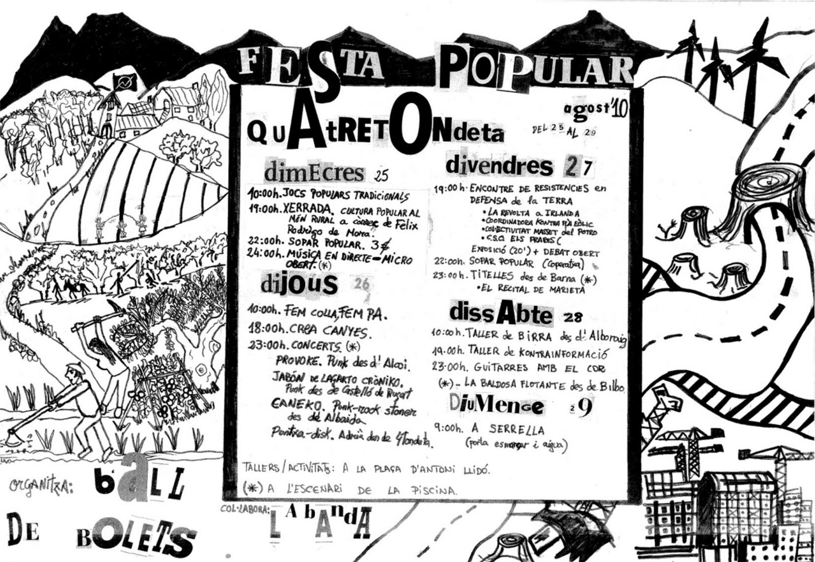 Bandera de Quatretondeta