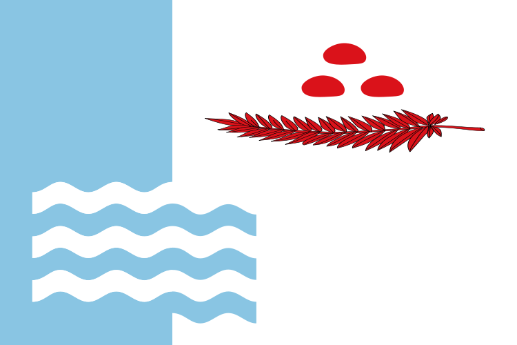 Bandera de Riudellots de la Selva