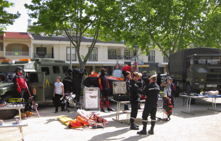 Bandera de San Cristóbal de la Vega