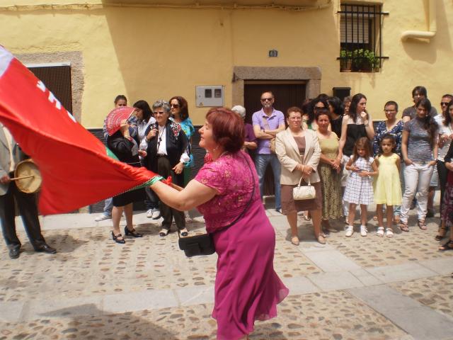 Bandera de Santibáñez el Alto