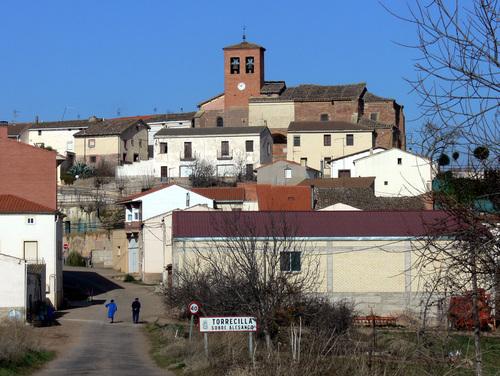 Bandera de Torrecilla sobre Alesanco