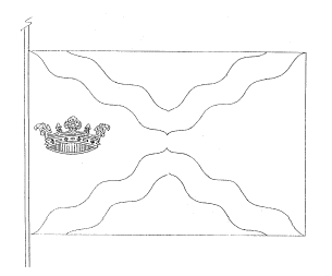 Bandera de Undués de Lerda