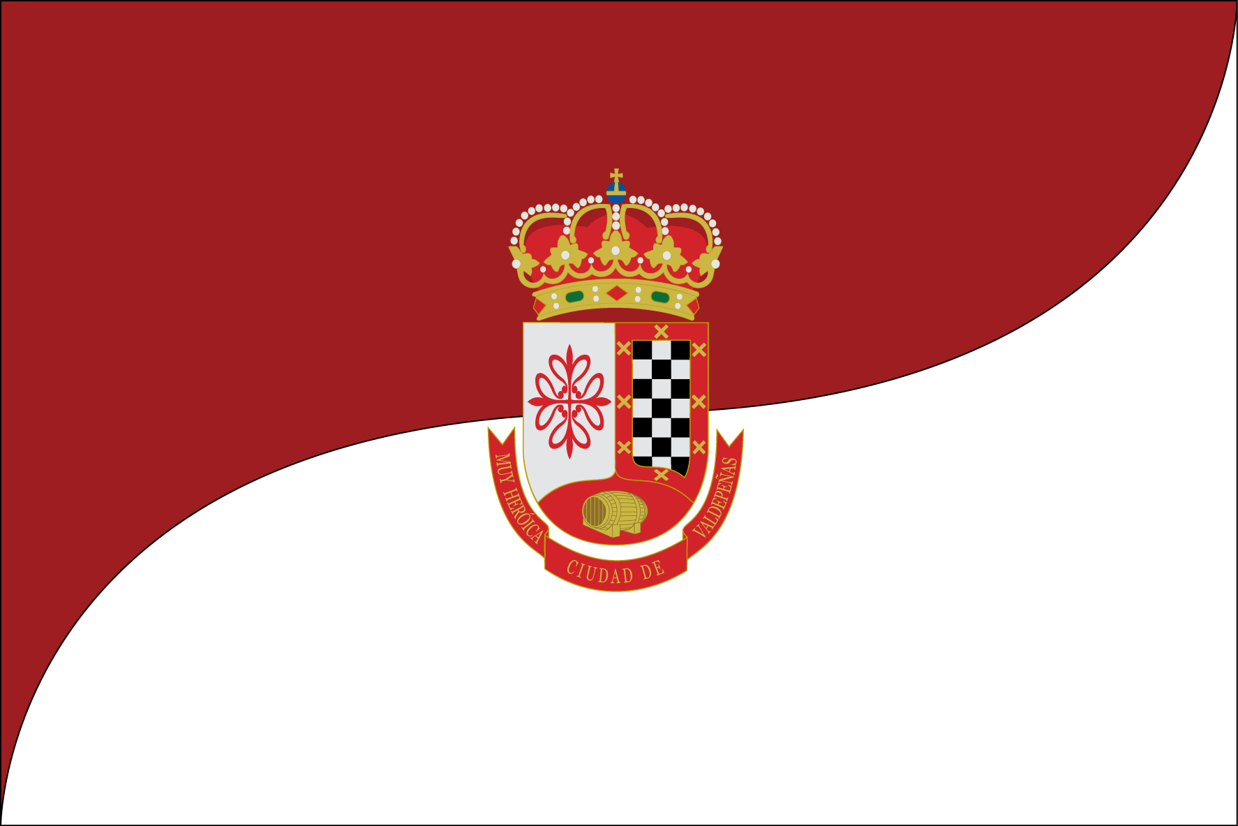 Bandera de Valdepeñas