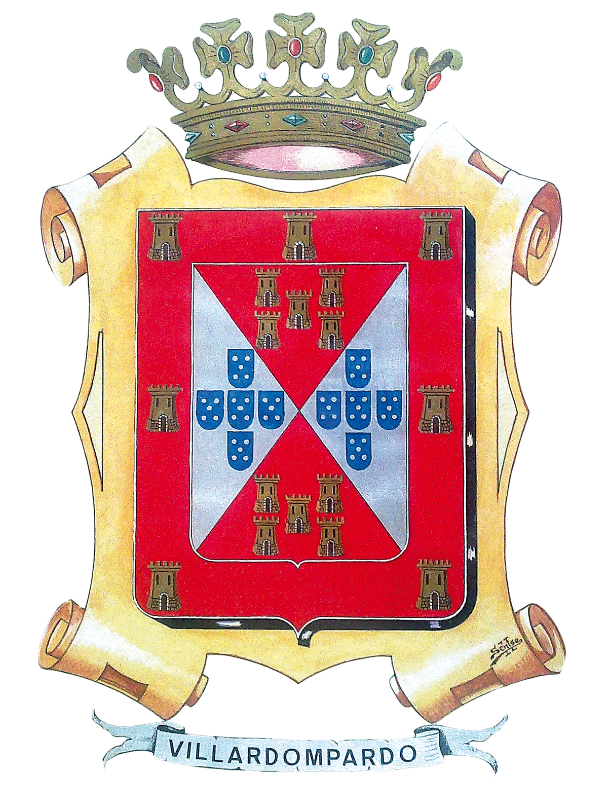 Bandera de Villardompardo