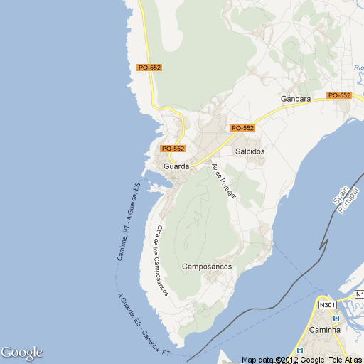 Imagen de A Guarda mapa 36780 5 