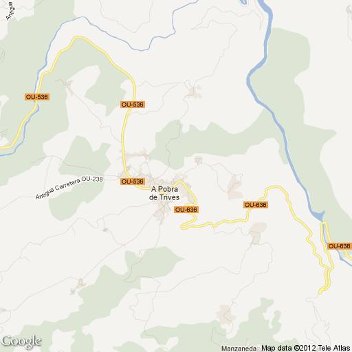 Imagen de A Pobra de Trives mapa 32789 1 