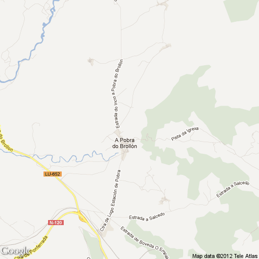 Imagen de A Pobra do Brollón mapa 27330 1 