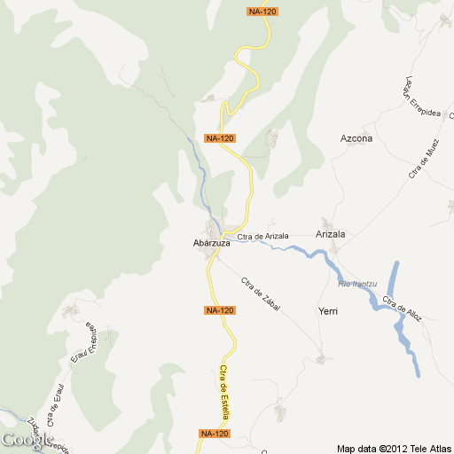 Imagen de Abárzuza mapa 31178 2 