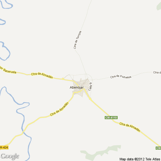 Imagen de Abenójar mapa 13180 2 