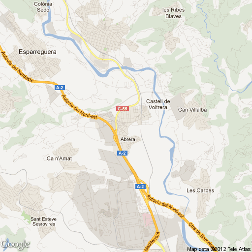 Imagen de Abrera mapa 08630 1 