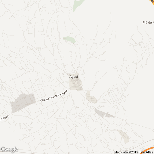 Imagen de Agost mapa 03698 2 