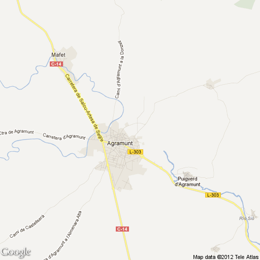 Imagen de Agramunt mapa 25310 1 