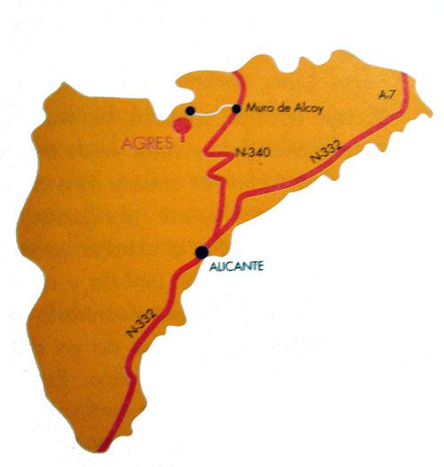 Imagen de Agres mapa 03837 1 