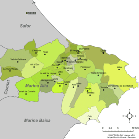 Imagen de Agres mapa 03837 6 