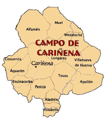 Imagen de Aguarón mapa 50408 2 