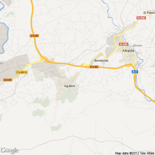 Imagen de Agullent mapa 46890 1 