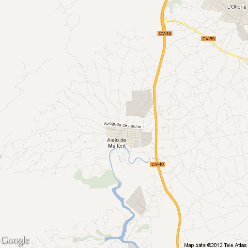 Imagen de Aielo de Malferit mapa 46812 2 