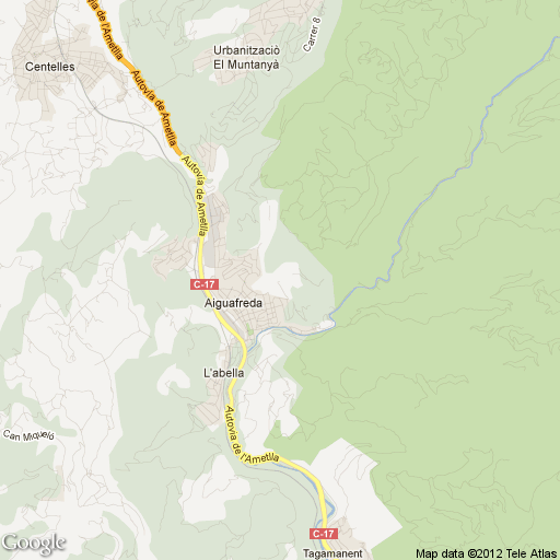 Imagen de Aiguafreda mapa 08591 1 
