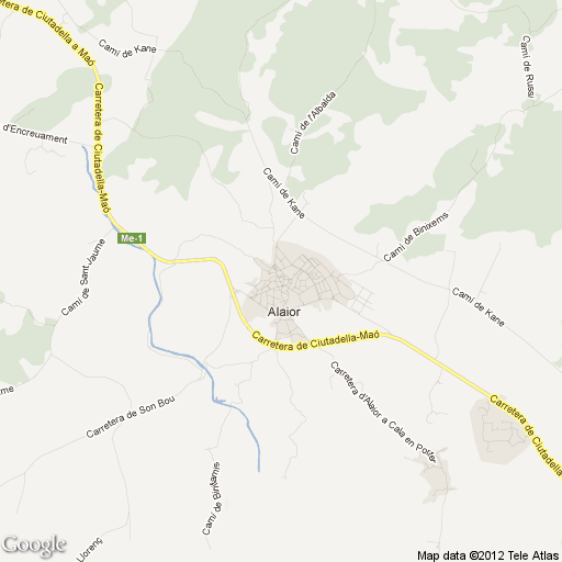 Imagen de Alaior mapa 07730 2 