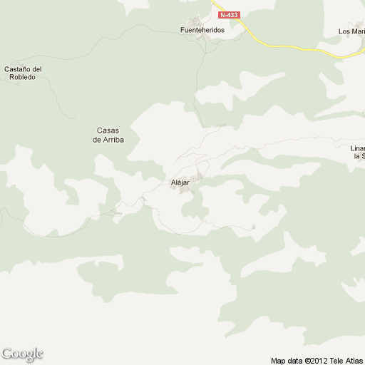 Imagen de Alájar mapa 21340 1 