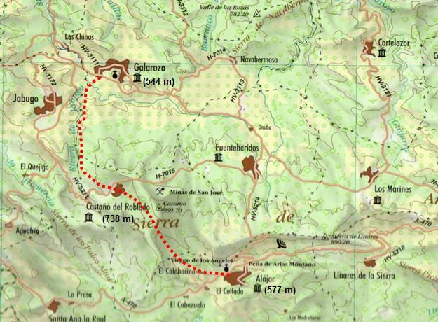 Imagen de Alájar mapa 21340 4 