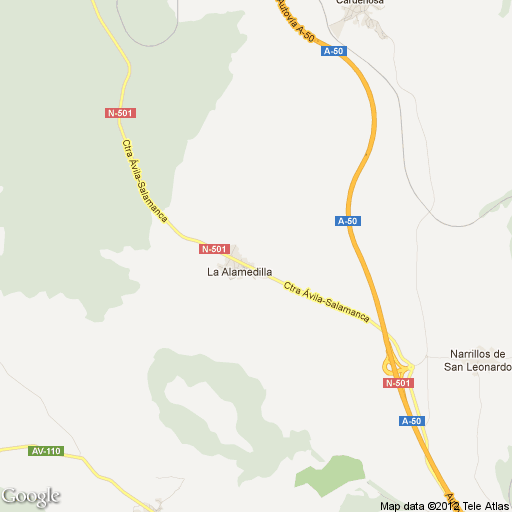 Imagen de Alamedilla mapa 18520 2 