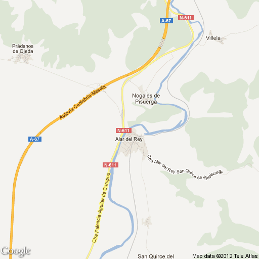 Imagen de Alar del Rey mapa 34480 1 
