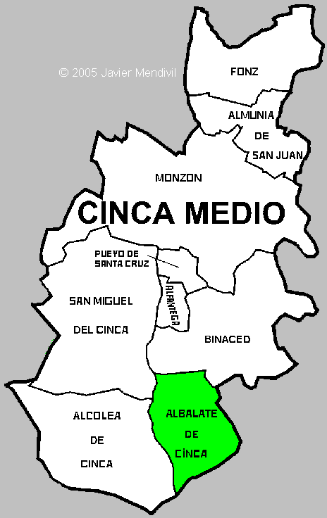 Imagen de Albalate de Cinca mapa 22534 2 