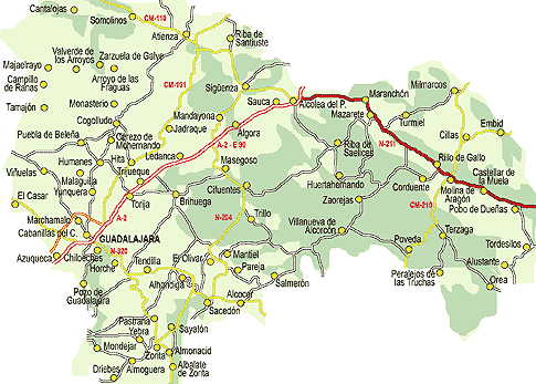 Imagen de Albalate de Zorita mapa 19117 2 