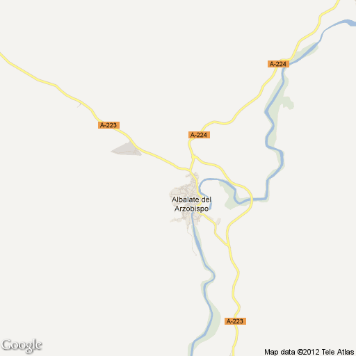 Imagen de Albalate del Arzobispo mapa 44540 2 