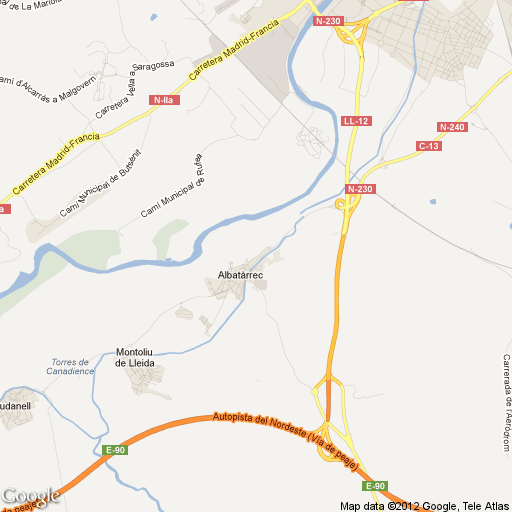 Imagen de Albatàrrec mapa 25171 1 