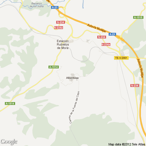 Imagen de Albentosa mapa 44477 1 