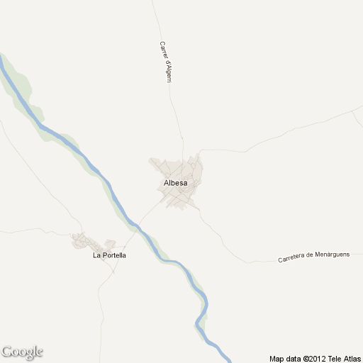 Imagen de Albesa mapa 25135 1 